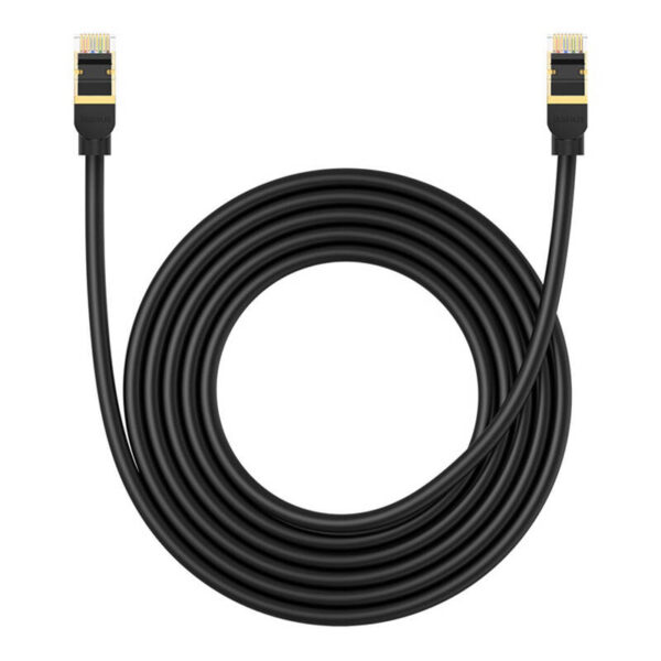 Baseus High Speed CAT8 40Gigabit Ethernet Cable (Round Cable)2m Cluster Black B0013320A111-03 - Image 2