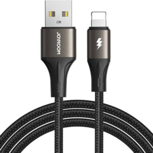 JOYROOM S-A25 Light-Speed Series 3A Fast Charging Data Cable (USB-A to Lightning) 1.2m-Black