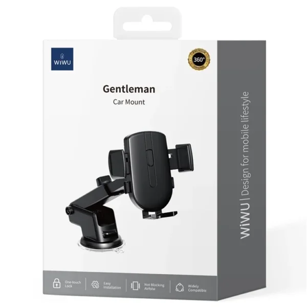 WIWU Wi-CH054 Gentleman Series Car Holder for 4-7.2inch