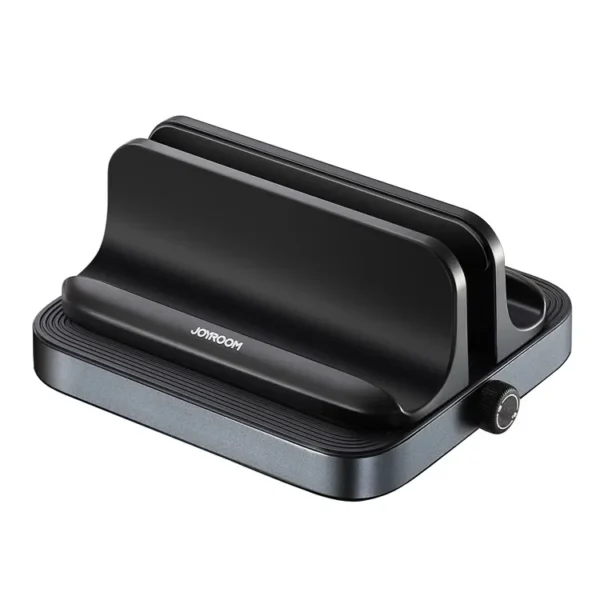 JOYROOM JR-ZS374 Vertical Laptop Stand (Single Slot) Black - Image 2