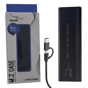 HAWK USB3.1 TO NGFF SSD M.2 CASE