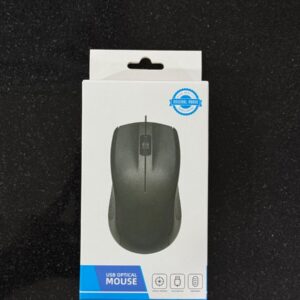 HK-124 WIRED MOUSE BLACK