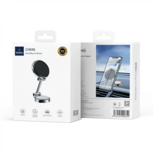 WIWU CH046 ZINC ALLOY CAR MOUNT - SILVER