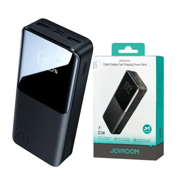 JOYROOM JR-QP192 22.5W Power Bank 20000mAh-Black