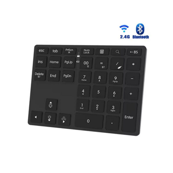 K35 NumPad USB C Rechargeable Wireless + Bluetooth