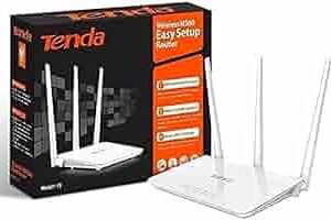 Tenda F3 3Antenna 300Mbps Wireless Router | Reliable Home Wi-Fi