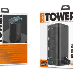 LDNIO SKW6457 Extension Power Socket Multifunctional Storage & Wireless Smart Life