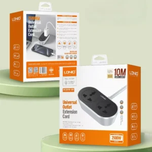 LDNIO SC2018 10-Meter EU 2-AC Outlet Universal Extension Power Socket