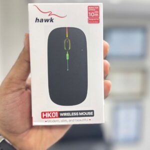Hawk HK01 Bluetooth Dual-Mode Rechargeable RGB Silent Click Mouse