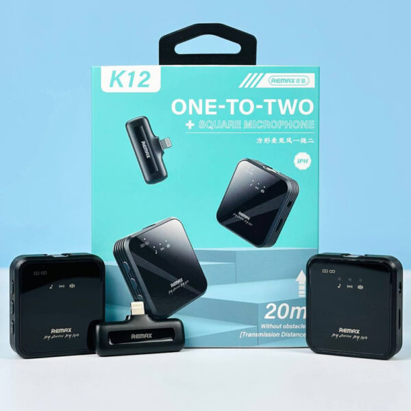 REMAX K12 iPH 2in1 SQUARE MICROPHONE