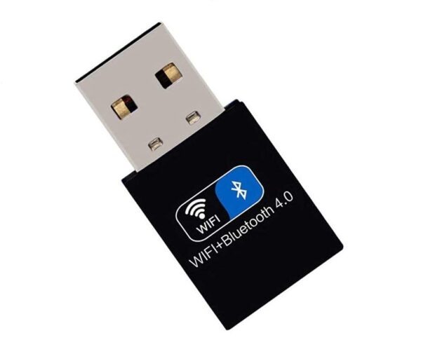 USB WiFi Bluetooth Adapter - Wi-Fi Receiver & Wireless Bluetooth 2-in-1 Dongle - Image 2
