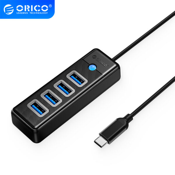 ORICO PW4U-C3 Type C TO 4-Port USB 3.0 HUB with 5GBPS High-Speed Data Transfer - Image 2