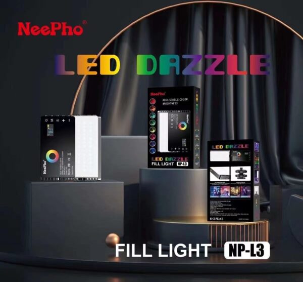 NEEPHO NP-L3 Led Camera RGB Fill Light