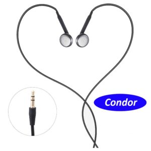 CONDOR Sport handfree Wired Bass 3.5mm Earphone Earbud with Mic