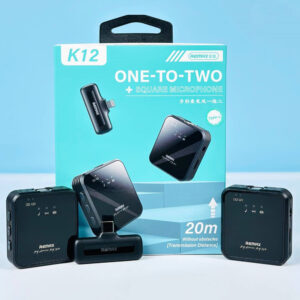 REMAX K12 TYPE-C 2in1 SQUARE MICROPHONE