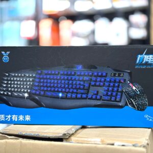 G12 GLOW WIRED GAMING KEYBOARD MOUSE SET