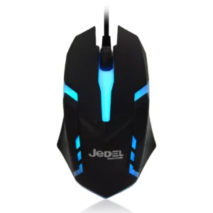 JEDEL M66 USB Wired Gaming Mouse with LED 7 Colors Breathing for PC and Laptop