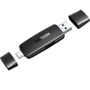 UGREEN CM304 2 in 1 Multifunction Card Reader Black 40296