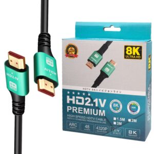 1.5 Meter 2.1 8K 60Hz UHD HDMI Cable
