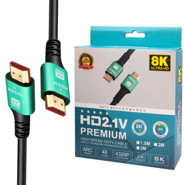 1.5 Meter 2.1 8K 60Hz UHD HDMI Cable