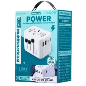 Remax RP-U11 CN Astro Series 35W Multifunctional Charger